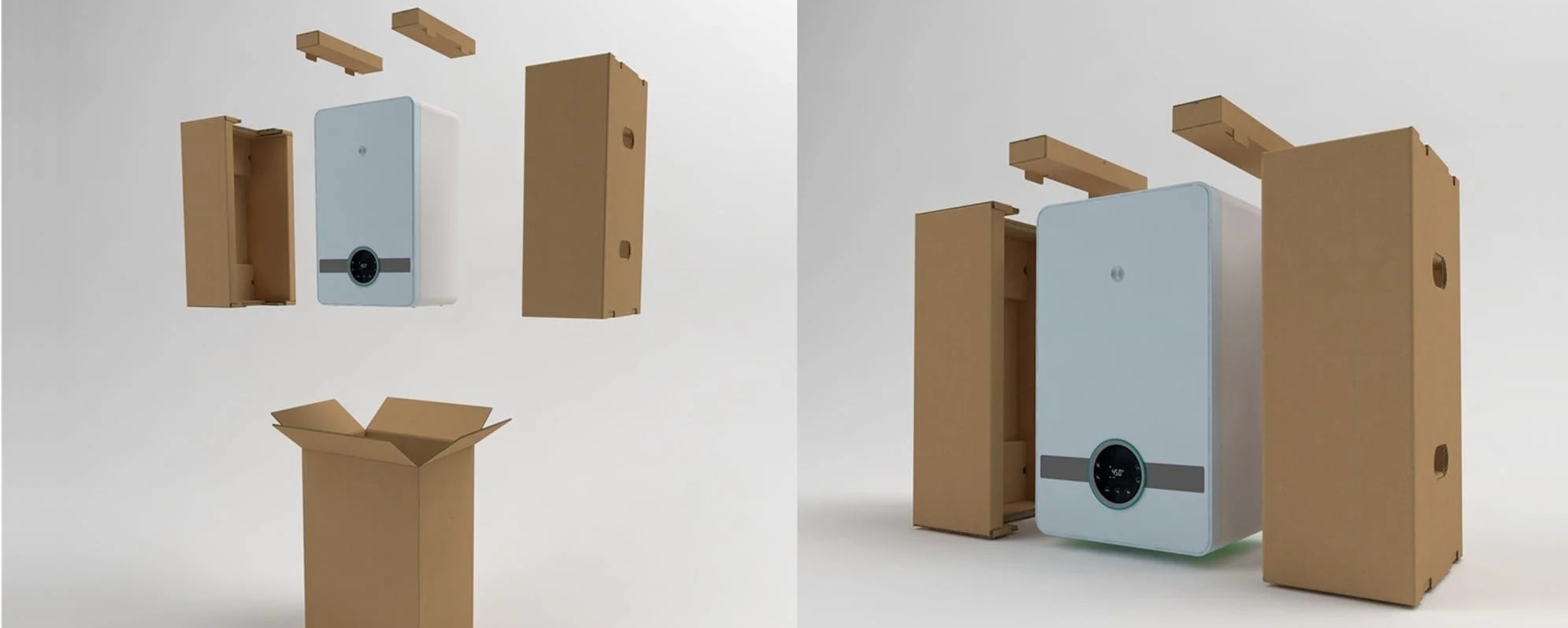 Innovatieve plasticvrije verpakking voor Bosch Home Comfort Group