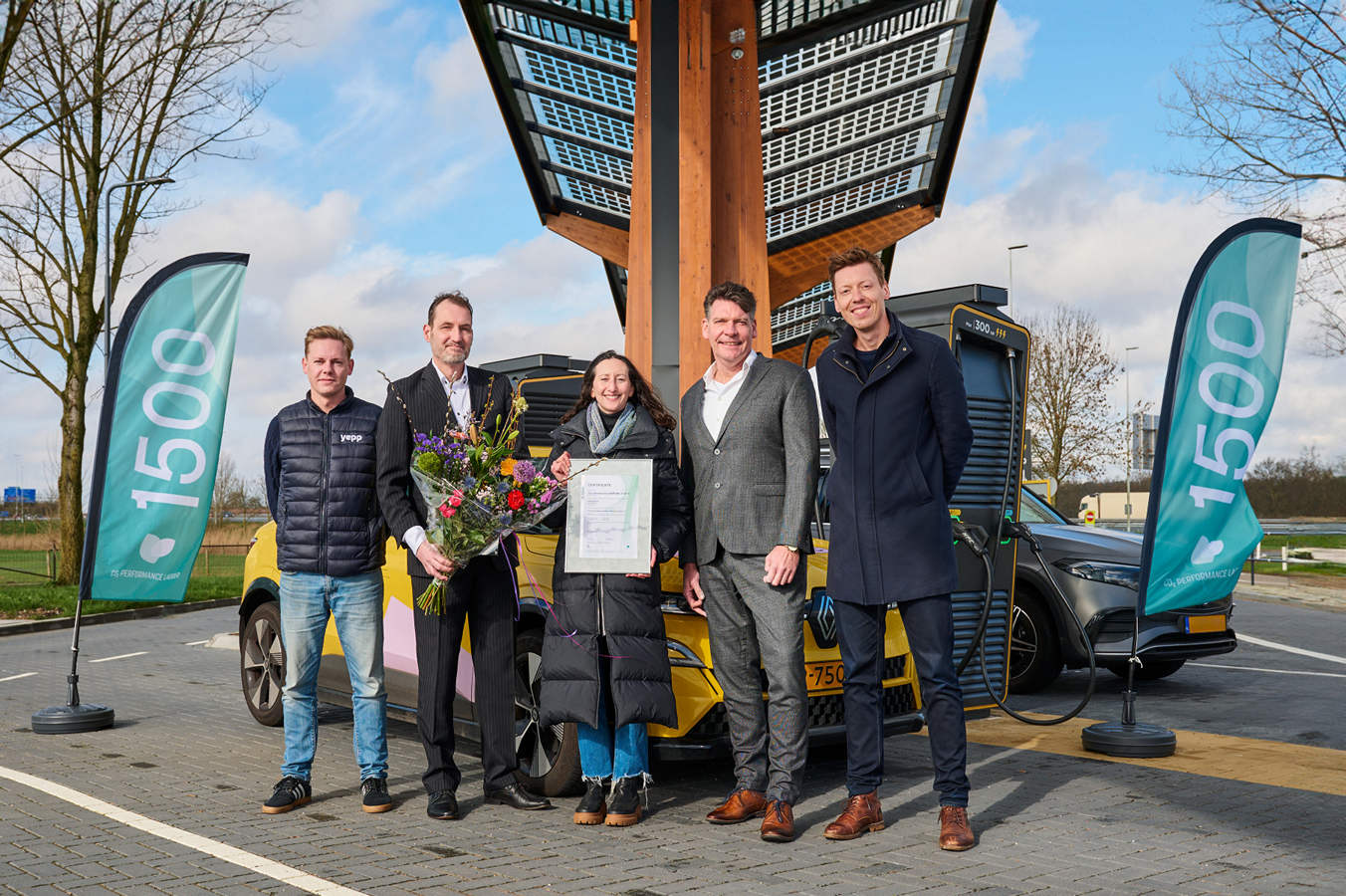 Fastned eerste Europese snellaadbedrijf dat CO2 Prestatieladder certificering ontvangt voor ambitieuze reductiedoelen