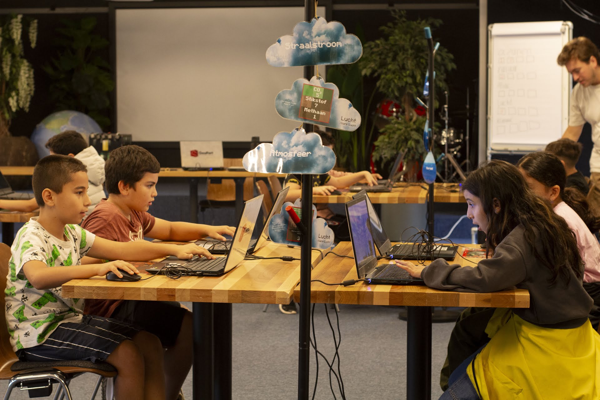 Junior Klimaatburgemeesters strijden tegen hitte met Minecraft