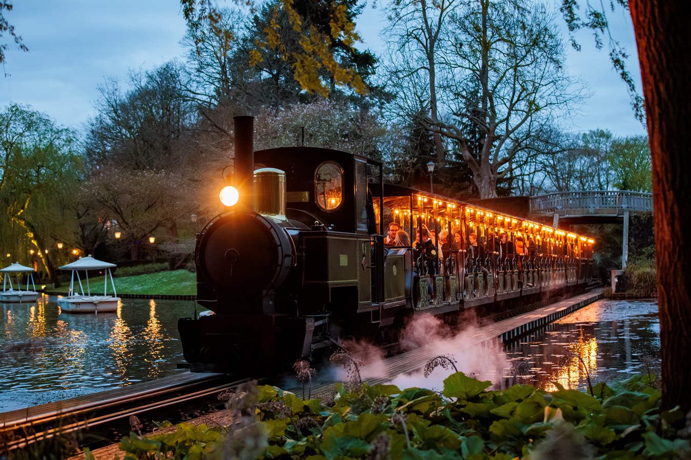 De stoomtrein in de Efteling wordt elektrisch