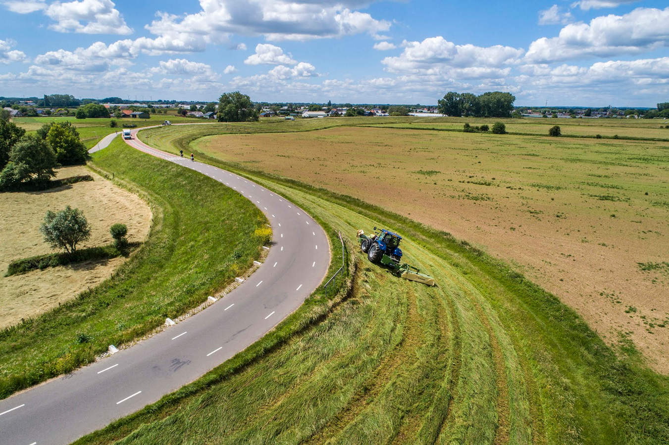 Dijk, sloot en berm: vroeg maaien voor natuur en veiligheid