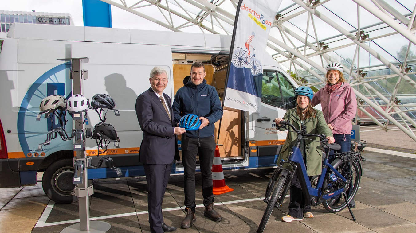 Kortingsactie fietshelm: provincie Utrecht zet ‘m op!