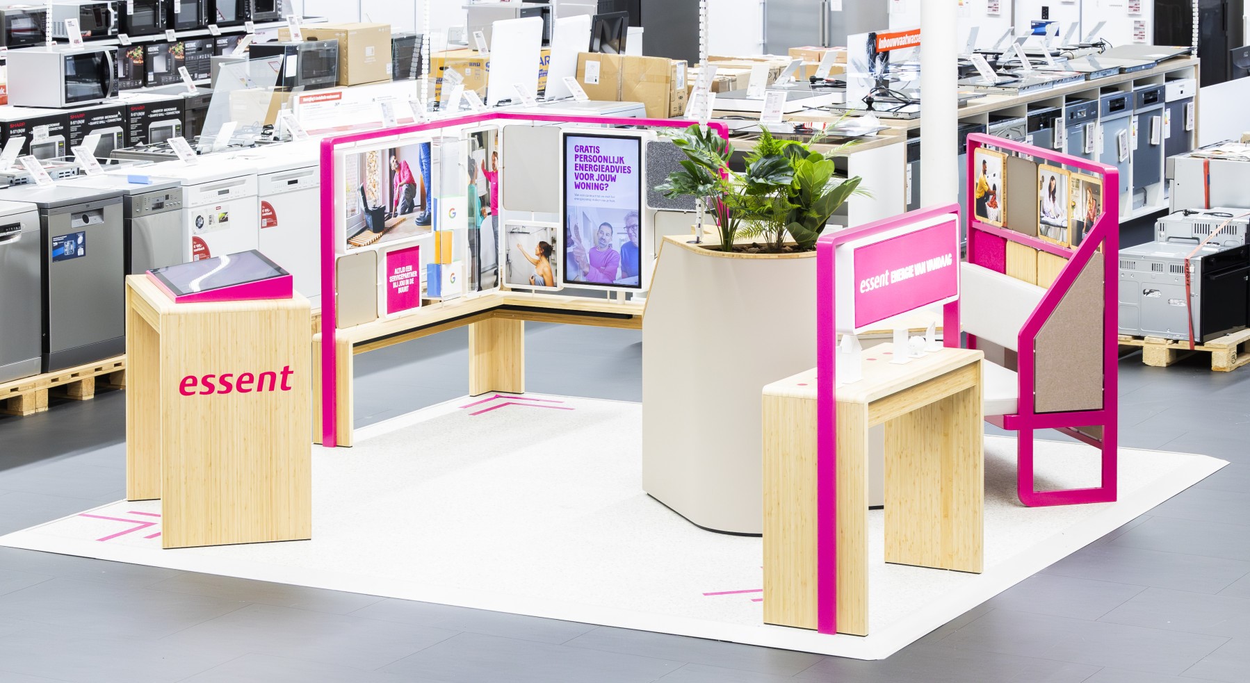 MediaMarkt en Essent lanceren ‘shop-in-shop' concept om consument te helpen energiezuiniger te leven