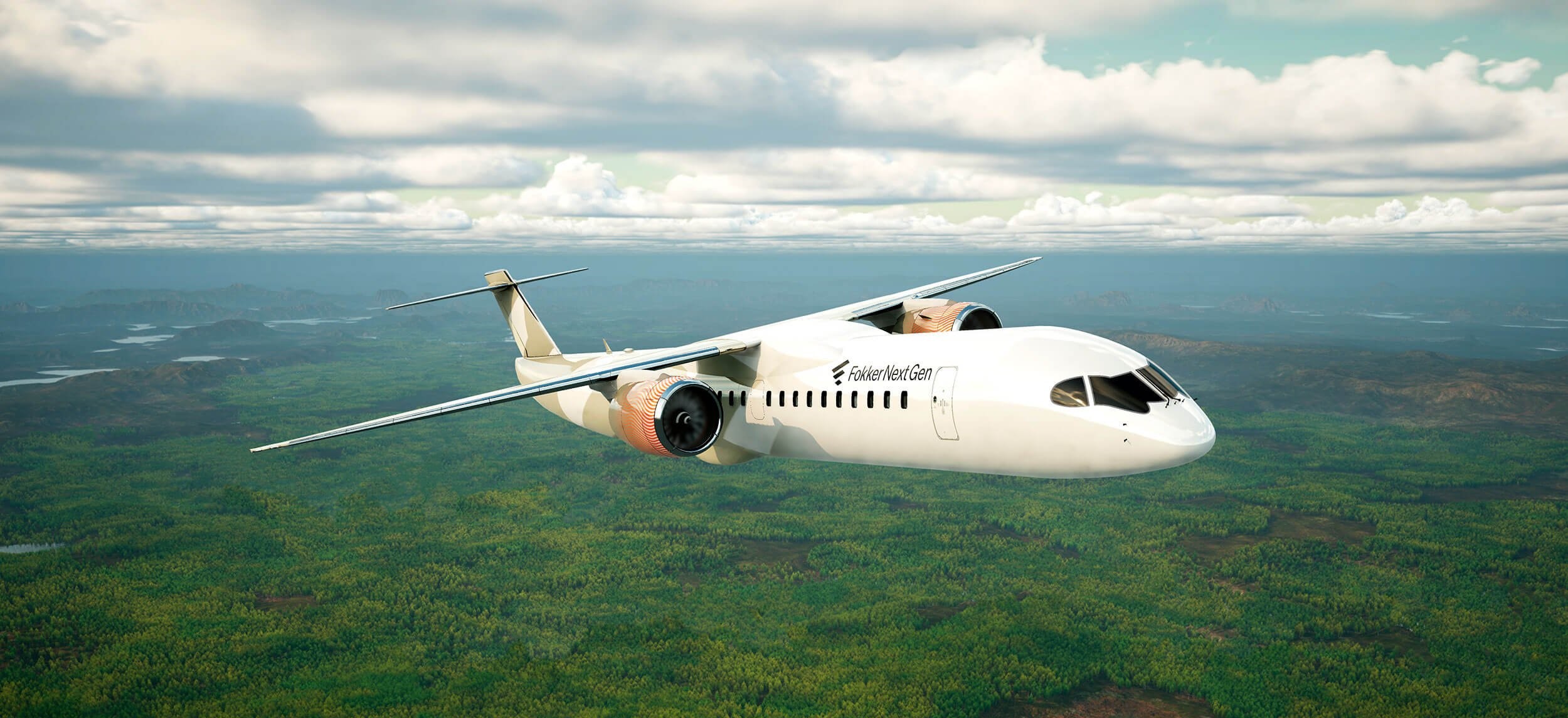 Fokker Next Gen en airBaltic gaan samenwerken aan waterstofvliegtuig