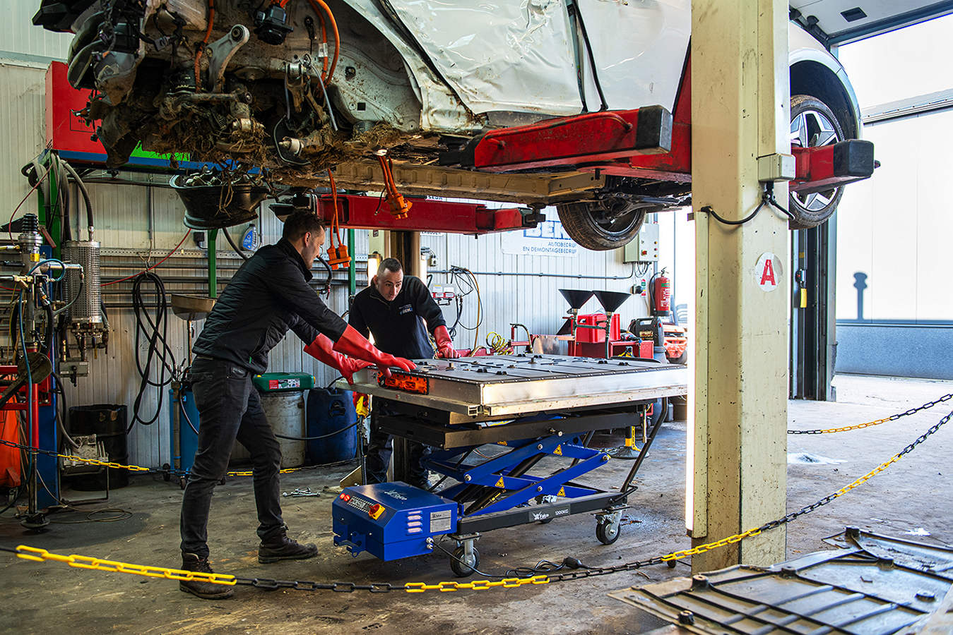 Gelijke recyclingprestatie van 98,7% bij minder afgedankte auto’s