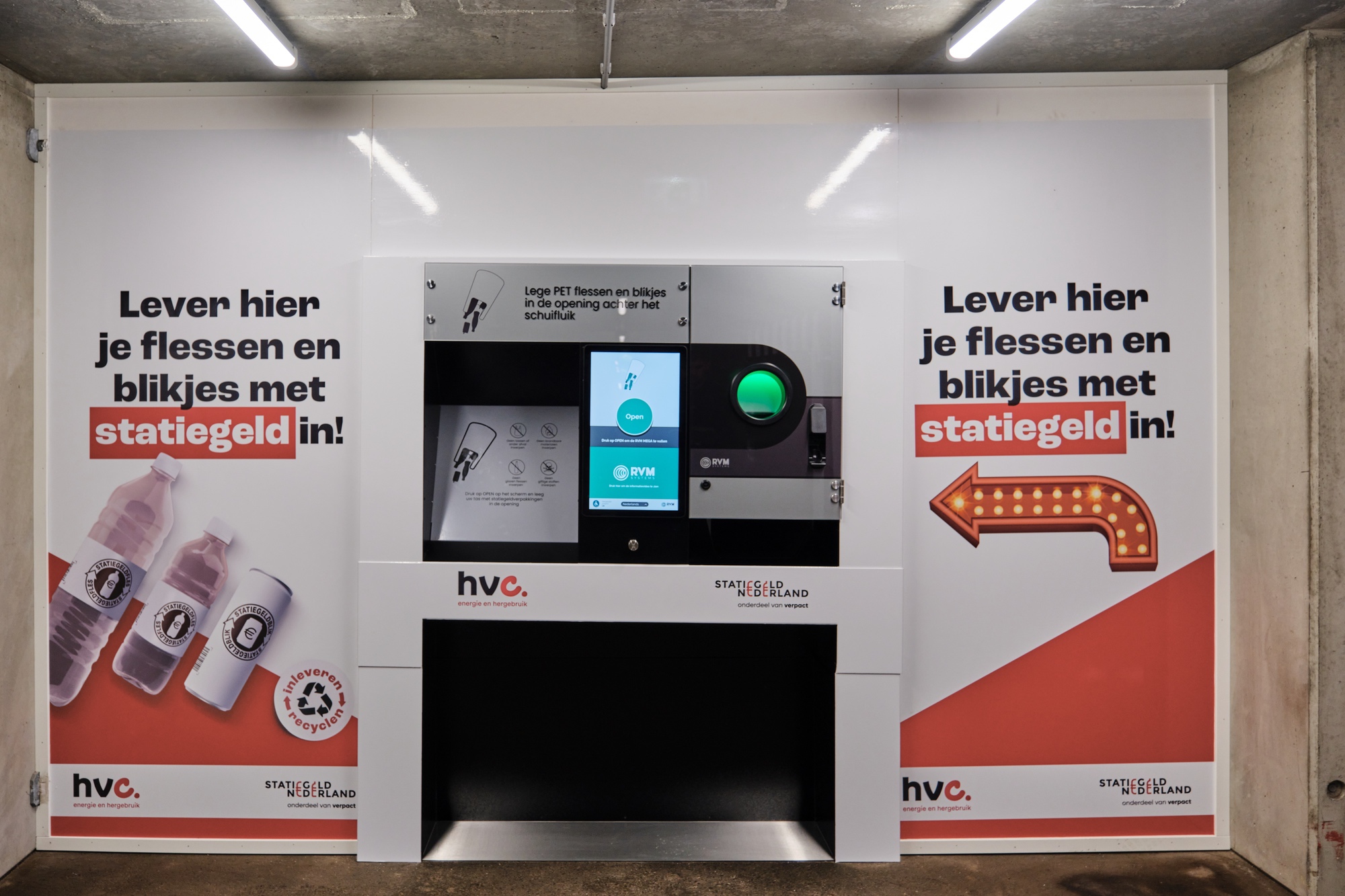 Groeiend aantal bulkmachines voor inleveren statiegeld in Nederland