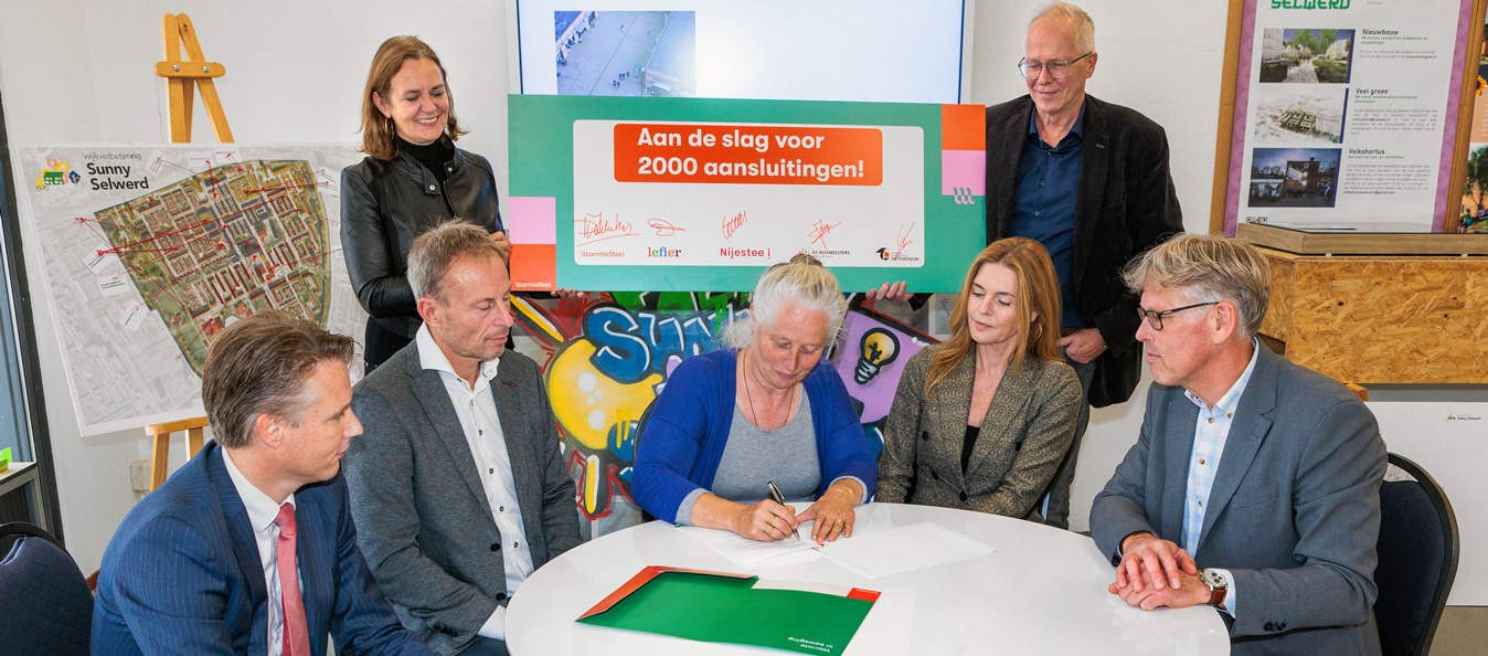 Duurzame verwarming voor nog eens 2000 huurwoningen