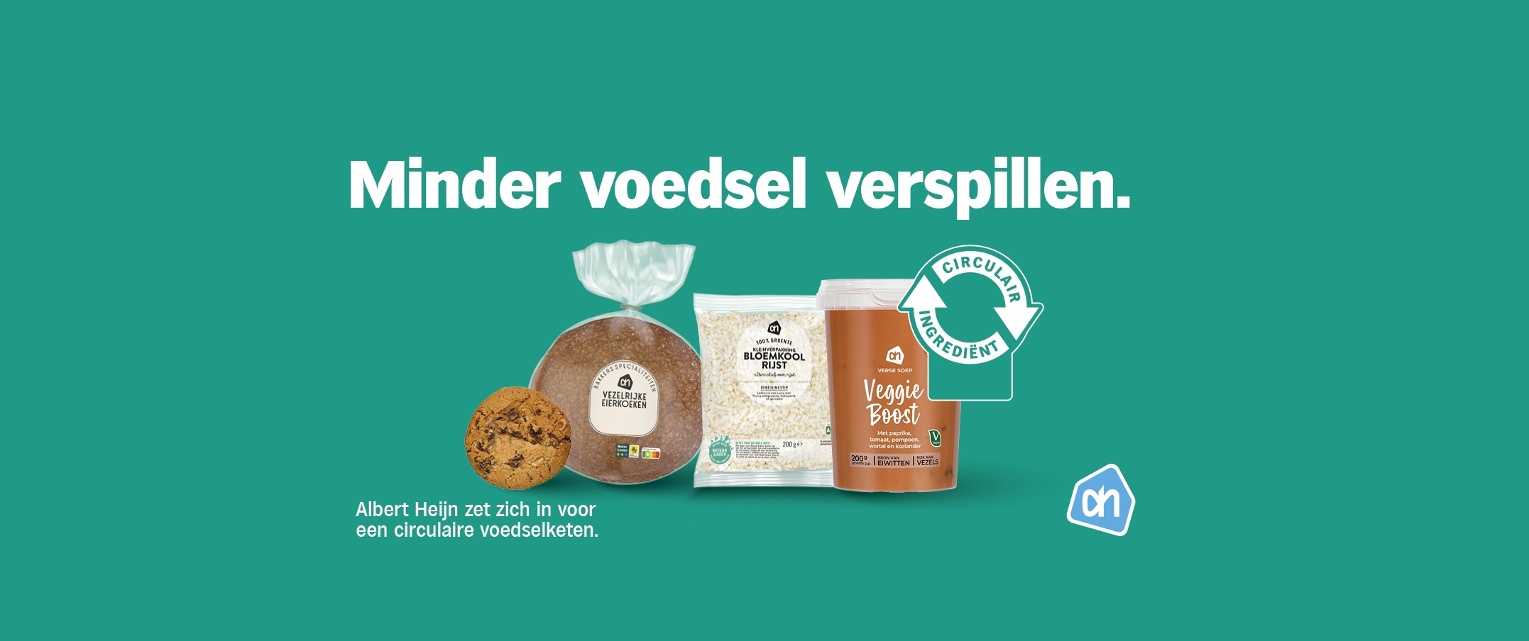 Albert Heijn voorkomt voedselverspilling door grondstoffen tweede leven te geven