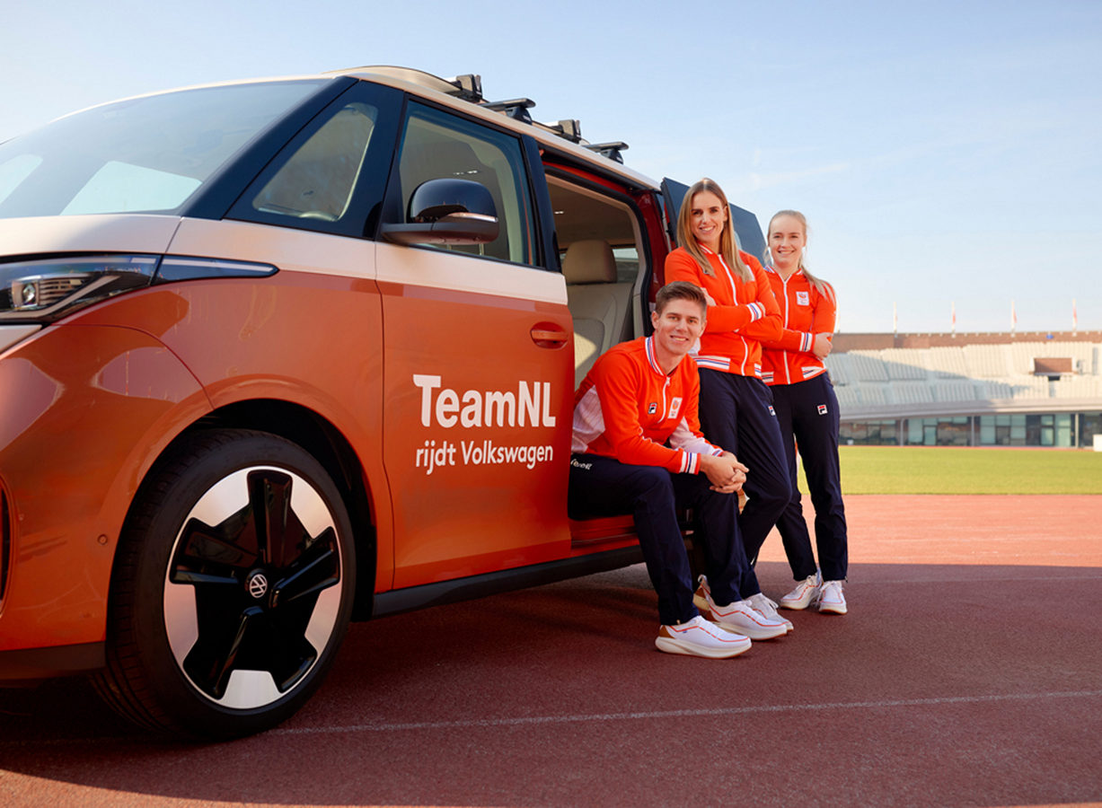 TeamNL gaat duurzaam rijden in Volkswagens