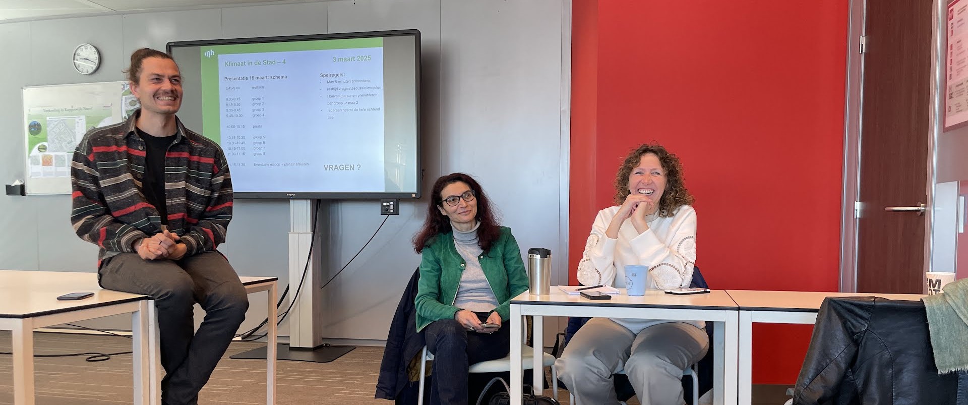 Koeler Delft: studenten onderzoeken klimaatoplossingen voor hitte en wateroverlast