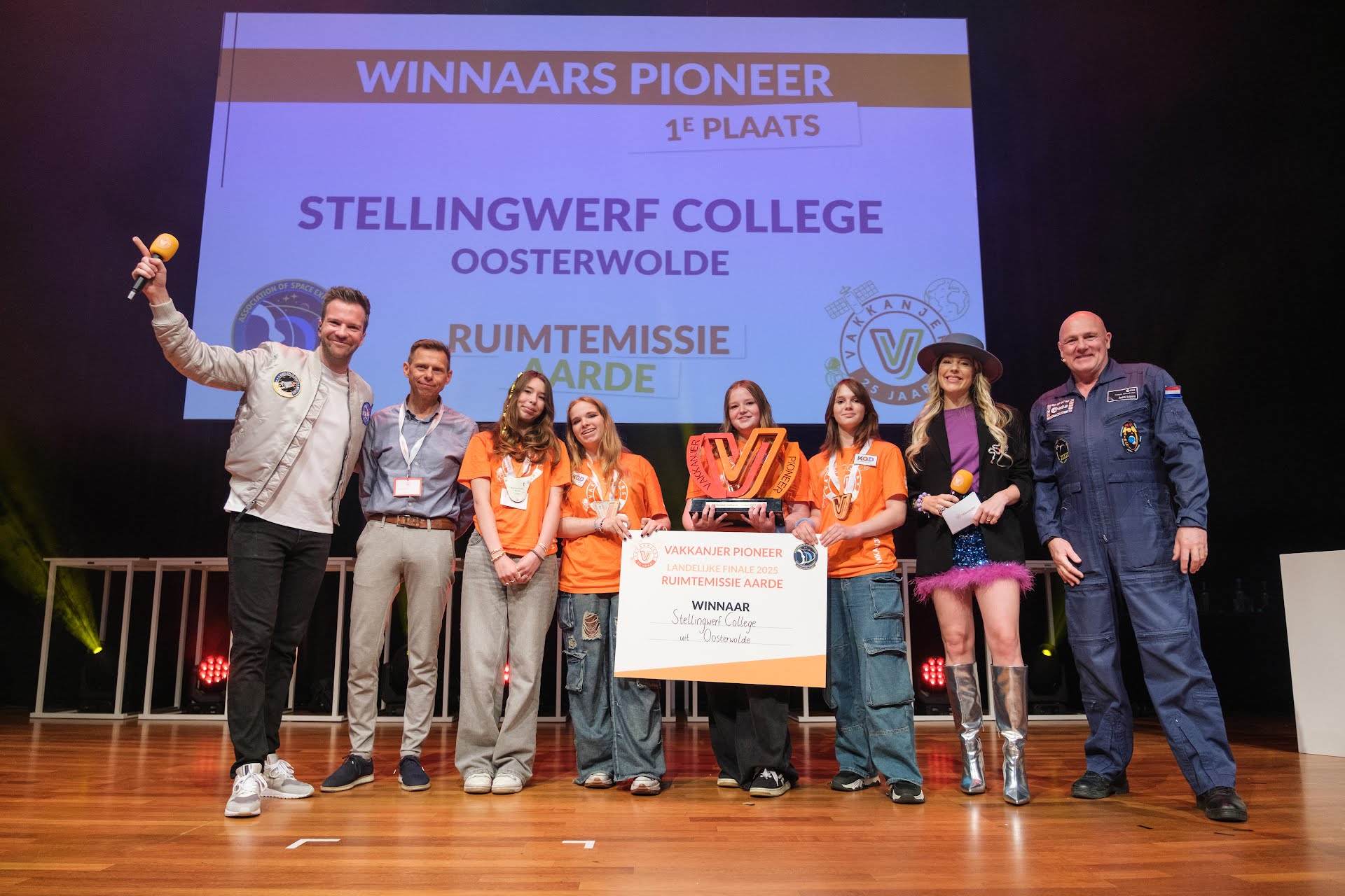 Leerlingen Stellingwerf College winnen met oplossing voor planeet Aarde