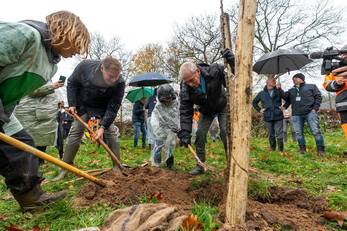 Prinses Irene ontvangt Nationale Boomfeestdag Prijs op Boerenboomfeestdag