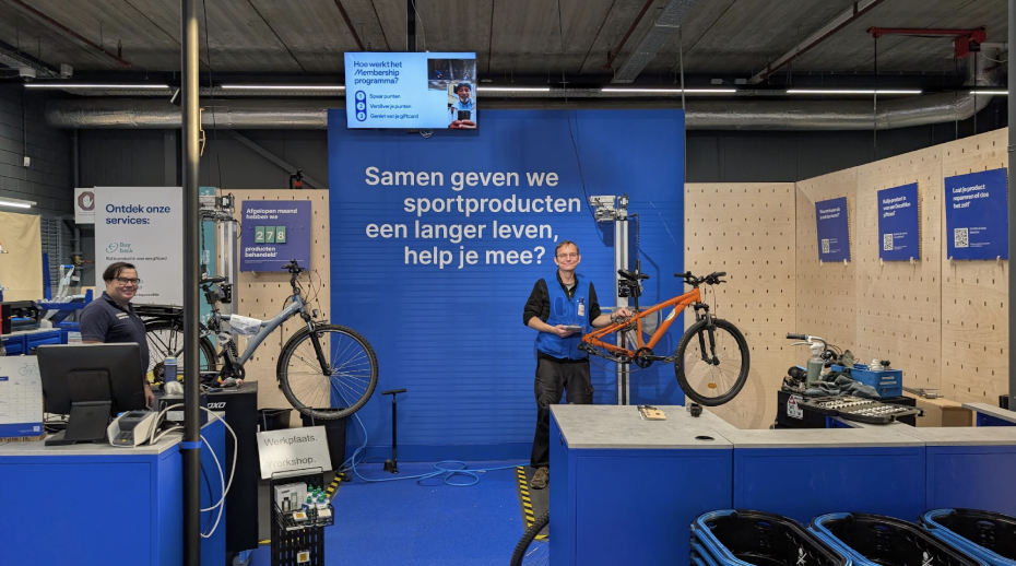 Decathlon Nederland opent onderhoud- en reparatiediensten voor externe fietsmerken om circulaire impact te vergroten