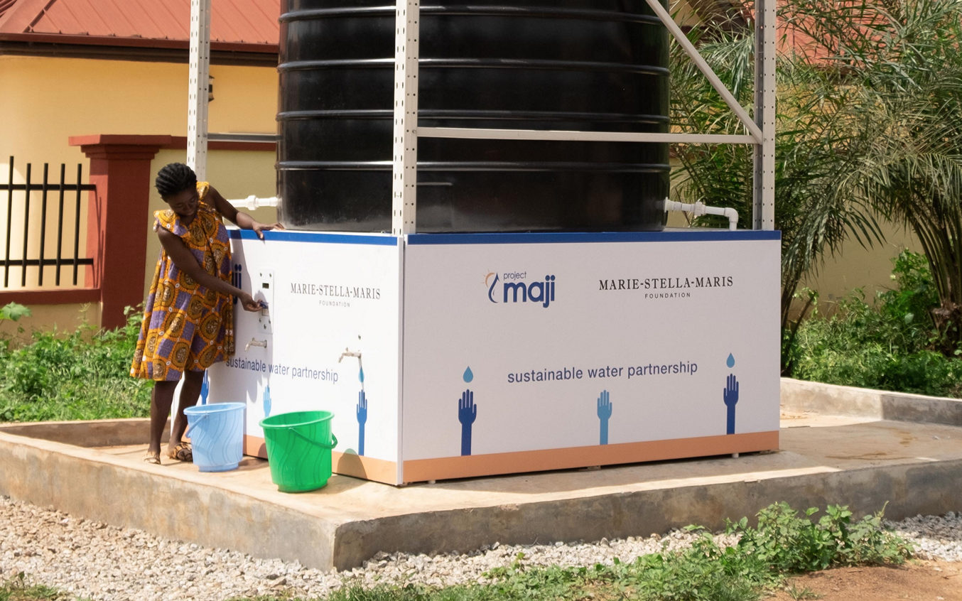 Marie-Stella-Maris draagt bij aan toegang tot schoon drinkwater wereldwijd